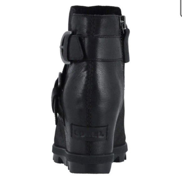 SOREL Joan of Arctic Wedge II Buckle Bootie Size 7.5 - Picture 3 of 10